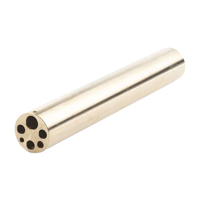 E Insert Model 9173-INSE for 9173 Metrology Wells, Aluminum-Bronze, Misc Metric Holes with 0.25in Ref Hole